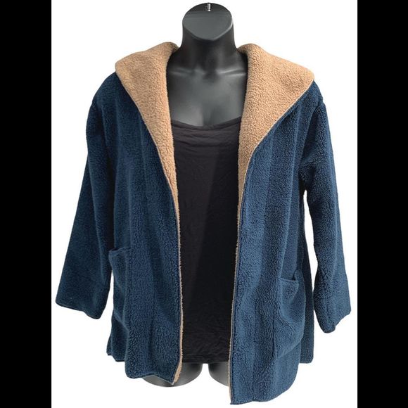 koolaburra sherpa fleece shawl collar cardigan